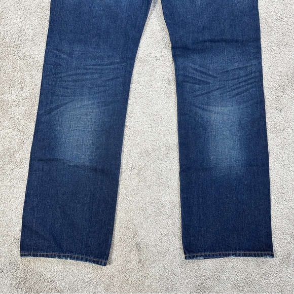 American Eagle Men’s Original Bootcut Jeans Zip Fly in Dark Ink Blue 32X34 - Picture 9 of 16